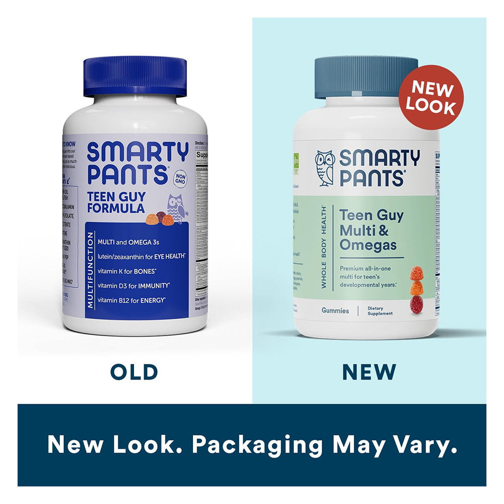 Smartypants Teen Guy Complete Multivitamin Supplement Gummies, 120 Ea